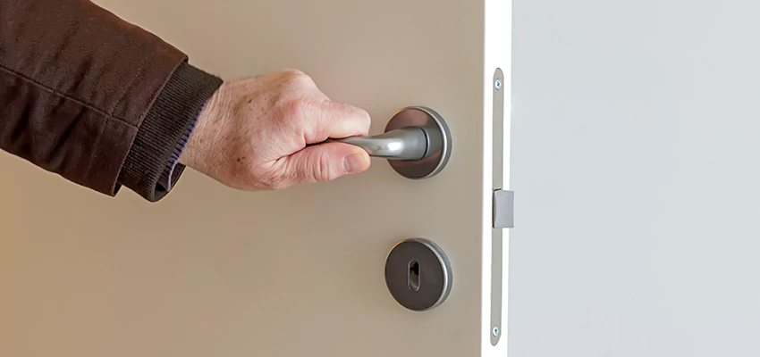 Restroom Locks Privacy Bolt Installation in Parkway, California